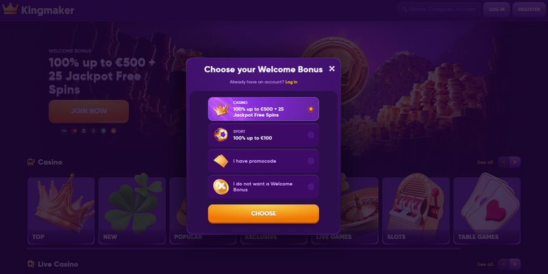 Scopri kingmaker casino bonus Scopri kingmaker casino bonus